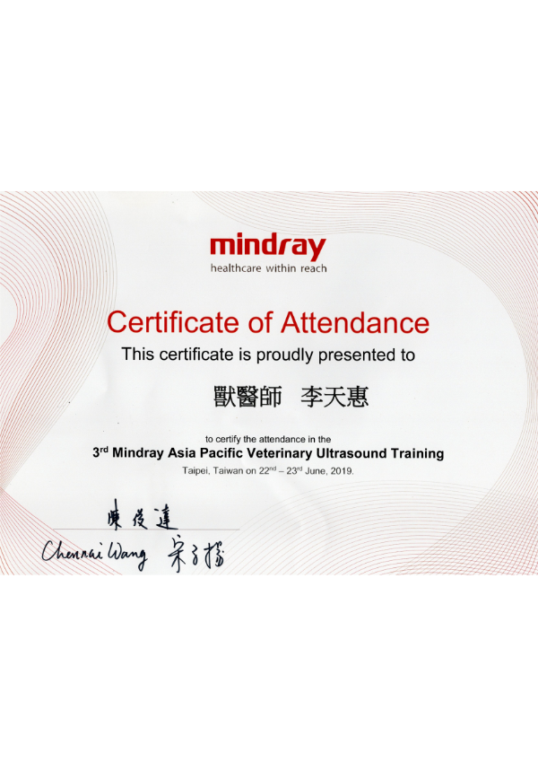 mindray超音波訓練課程