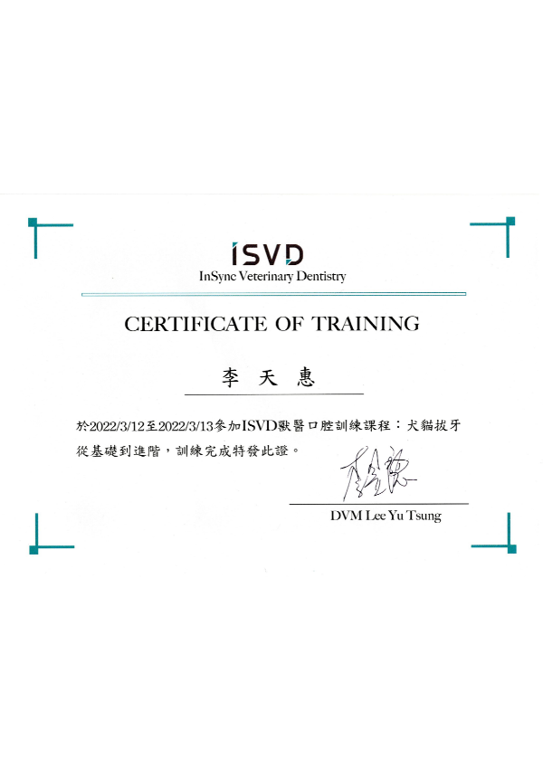 ISVD:犬貓拔牙從基礎到進階